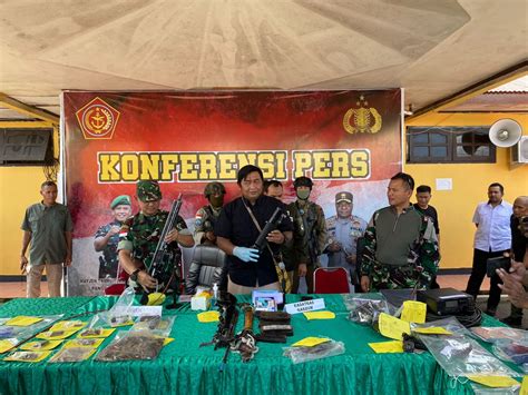 Aparat TNI Polri Berhasil Kuasai Markas KKB Wilayah Nduga Ratusan