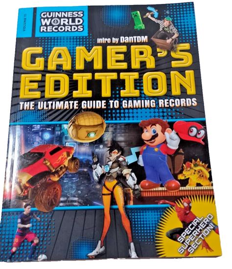 Guinness World Records Gamer S Edition Annual Paperback Superhero