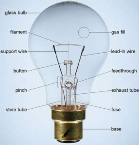 Lighting effect of electric current; Filament lamp and Fluorescent lamp ...