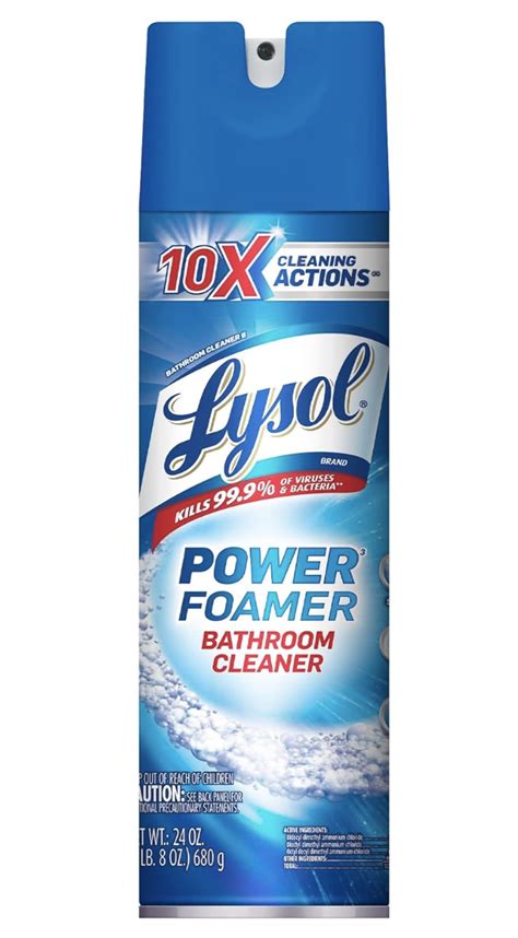 Lysol Power Foam Bathroom Cleaner Oz Cbs Bahamas