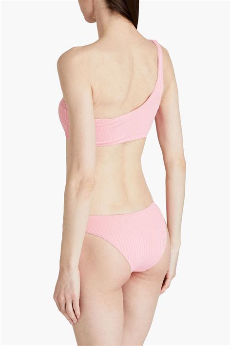 Melissa Odabash Ribbed Low Rise Bikini Briefs The Outnet