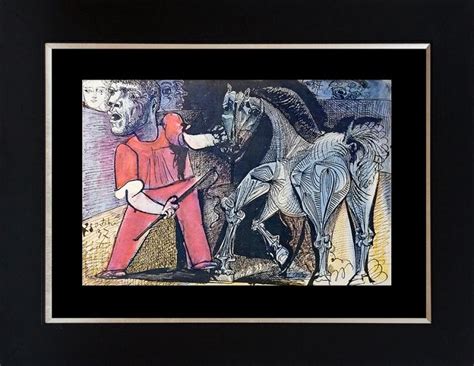 Sold Price Pablo Picasso Original Lithograph From 1991 November 6