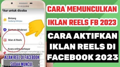 Cara Memunculkan Iklan Reels Di Facebook Profesional Cara