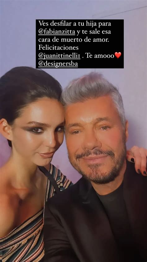 Marcelo Tinelli Y Paula Robles Juntos En El Desfile De Su Hija Juanita