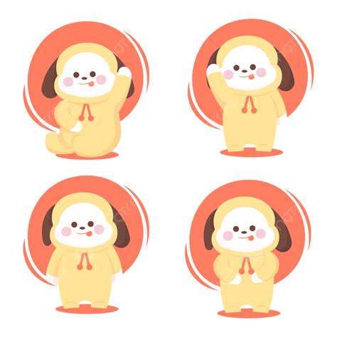 Vector Sticker Chimmy Bt21, Chimmy, Bt21, Bts PNG Transparent Clipart Image and PSD File for ...