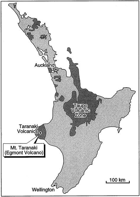 Late Cenozoic Volcanic Rocks Of The North Island Of New Zealand Mt