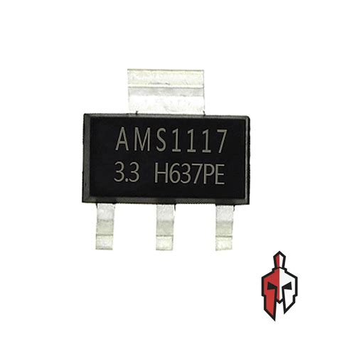 AMS1117 3 3V Voltage Regulator SMD Alphatronic