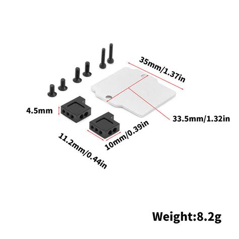 Lenkservo Halterungsset für ARRMA 1 18 Granit Typhon Mini MOJAVE Grom