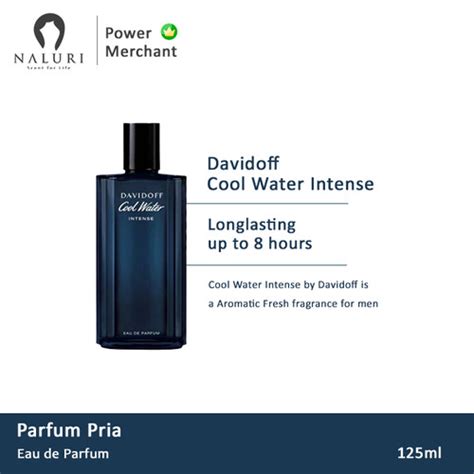 Jual Parfum Original Davidoff Cool Water Intense Edp For Men 125ml