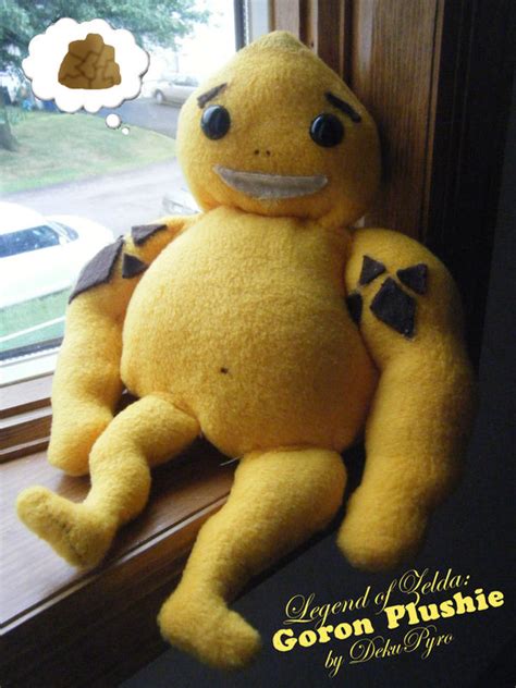 Legend of Zelda: Goron Plushie by DekuPyro on DeviantArt