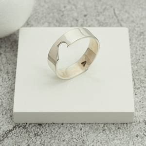 Couple Matching Rings, Engraved Matching Couple Valentines Rings ...