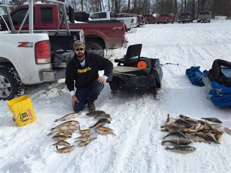 Oneida Lake Jan 23 24 Ice Fishing Lake Ontario United Lake