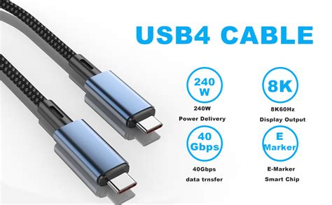 Cable Thunderbolt De Pies Con Certificaci N Thunderbolt Soporta