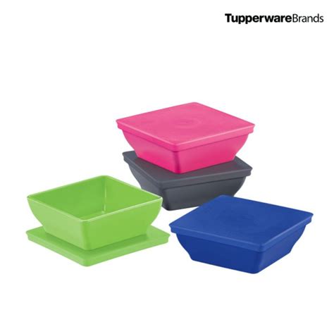 Ready Stock Tupperware Zen Square Small 4 200ml Shopee Malaysia