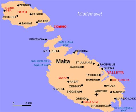 Malta map - Europe Photo (542450) - Fanpop