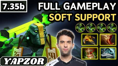 7 35b Yapzor EARTH SPIRIT Soft Support Gameplay 31 ASSISTS Dota 2