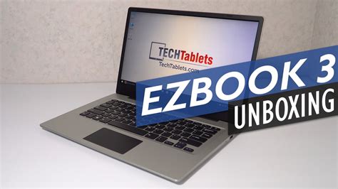 Jumper EZBook 3 Unboxing First Look Internals YouTube