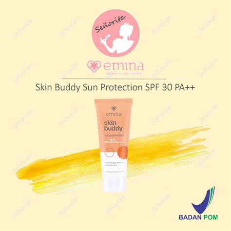 Jual Emina Skin Buddy Sun Protection Spf 30 Pa 60 Ml Shopee Indonesia