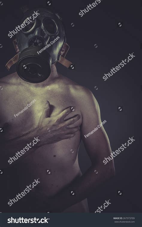 Infection Concept Risk Contamination Naked Man Stock Photo Edit Now