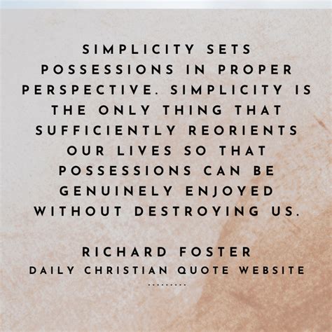 Richard Foster Daily Christian Quotes