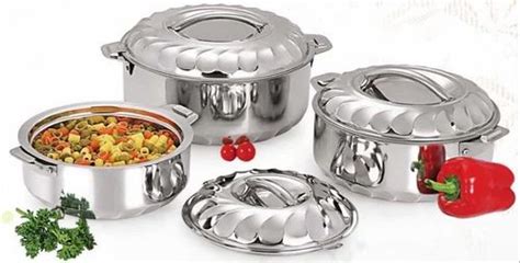 Litre Pieces Stainless Steel Hot Pot For Home At Rs Set In Mumbai
