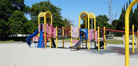 Playground At Bomo Koral Park City Of Santa Ana