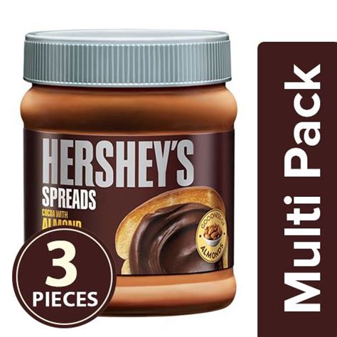 Buy Hersheys Spread Cocoa With Almond 3x135 Gm Multipack Online At