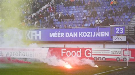 Gestaakt wéér vuurwerk bij duel tussen Heerenveen en AZ Voetbal