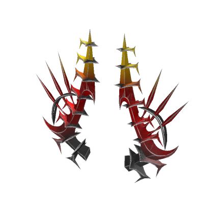 Fiery Horns Of Famine Pbr Edition Roblox Item Rolimon S