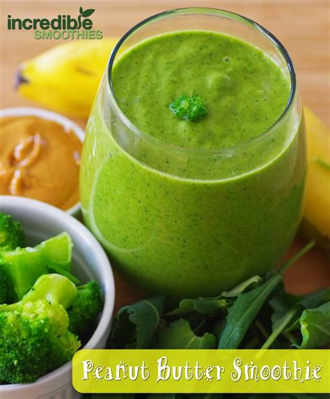 Peanut Butter Green Smoothie Recipe