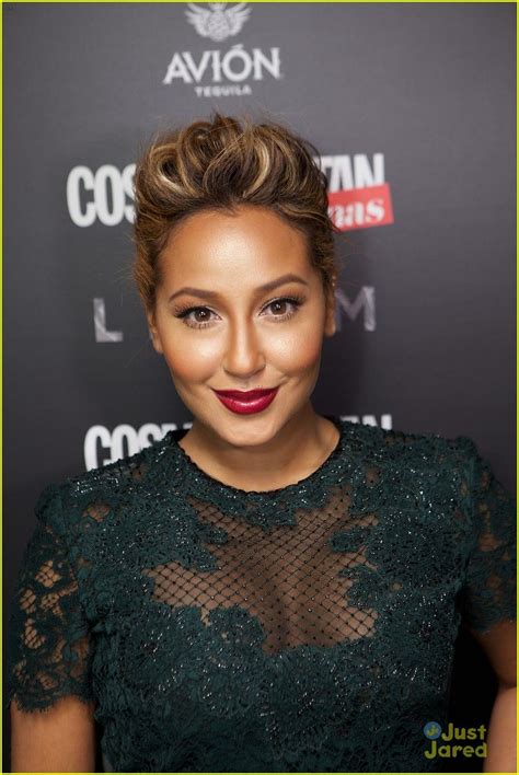 Adrienne Bailon Beauty Eyes Gorgeous Hair Best Lipsticks