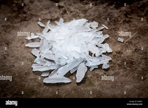 Methamphetamine Also Known As Crystal Meth Stock Photo Alamy