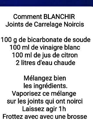 Comment Blanchir Joints De Carrelage Noircis Huishoudtips Deco