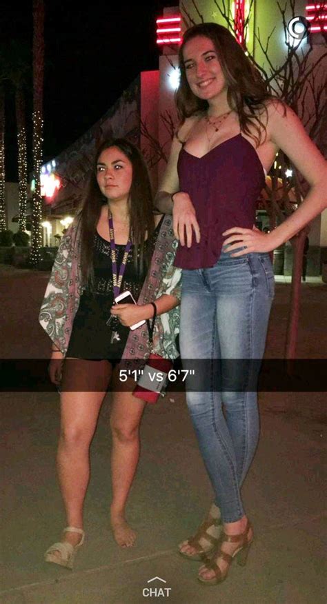 5ft1 Vs 6ft7 Tall Women Tall Women Fashion Tall Girl