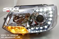 Sw Drl Scheinwerfer Vw T Gp Facelift Typ H Led Tfl R Chrom