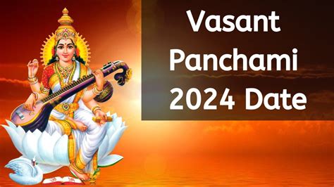 Basant Panchami 2024: Saraswati Puja Rituals, Date & Muhurat - Pujahome