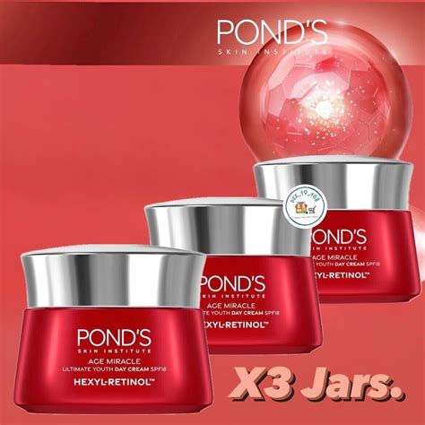 Pond S Age Miracle Ultimate Youth Day Cream Spf Hexyl Retinol G