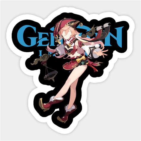 Genshin Impact Yanfei Genshin Impact Sticker Teepublic