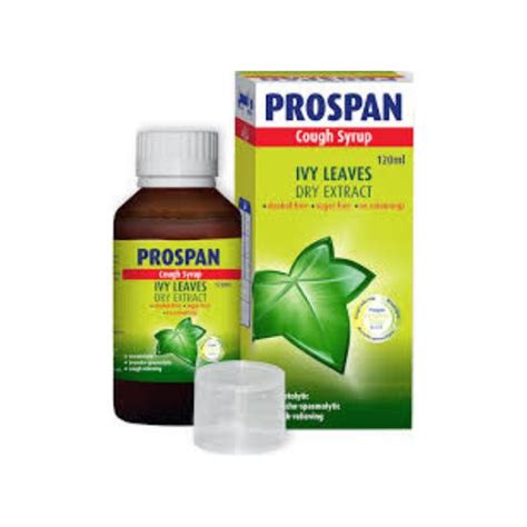 Prospan Syrup Ivy Leaf Extract Cough Syrup Fareed Pharma World