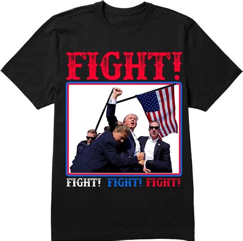 Donald Trump Fight T Shirt Never Surrender Tee Trump Shooting Trump