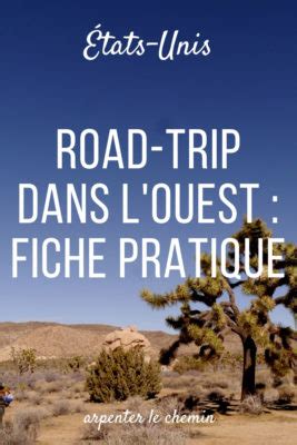 Tats Unis Road Trip Am Ricain Fiche Pratique