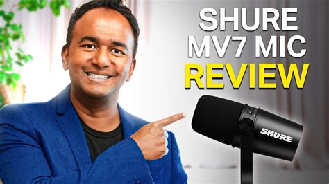 Unbox The Shure MV7 Mic Best USB XLR Dynamic Mic For Podcasts