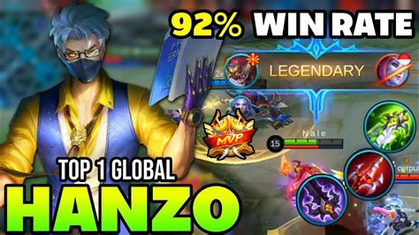 Top Global Hanzo Hyper Bikin Musuh Kena Mental Top Global Hanzo