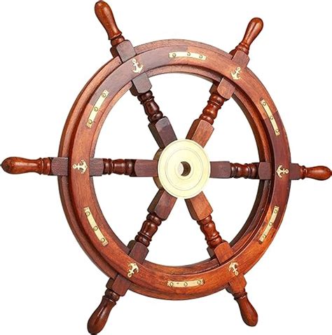 Amazon Brainmart Nautical Ship Wheel Handcrafted Anchor Strips