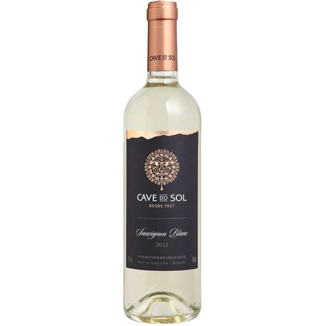 Vinho Fino Branco Seco Sauvignon Blanc Ml Cave Do Sol Cave Do Sol