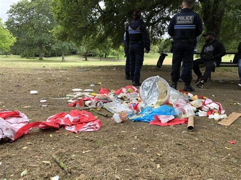 Sono Hurlante Barbecues Dans Un Parc Nantes La Police Municipale