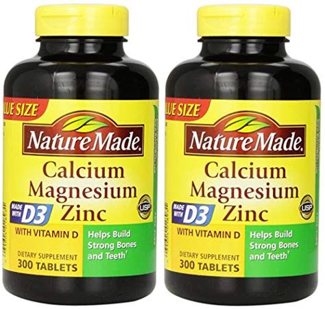 The Best Nature Made Calcium Magnesium Zinc With Vitamin D3 Home Life Collection