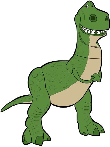 Download Hd Toy Story Clipart Toy Dinosaur Toy Story Rex Clipart