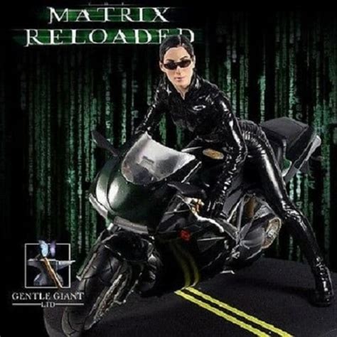 Trinity On Bike Statue 16 Matrix Reloaded Gentle Giant Cawette Jones