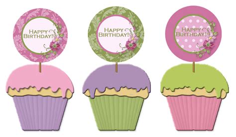 Cupcake Toppers Printable